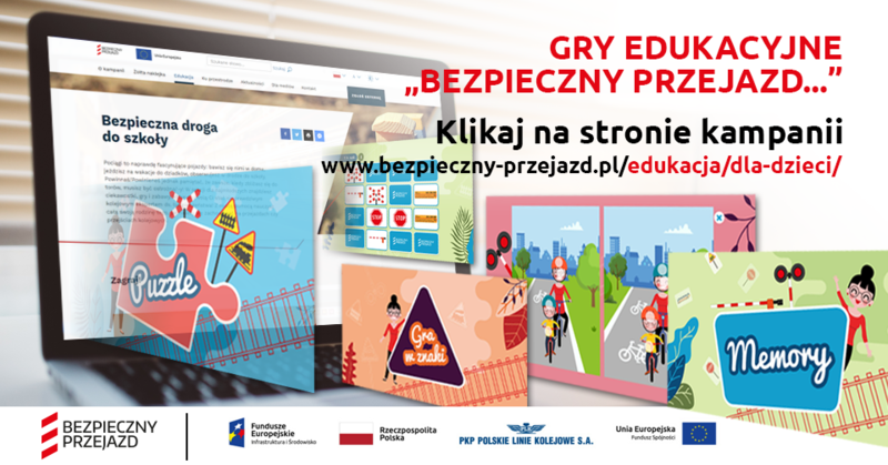 Grafika promocyjna zachęcająca do grania w gry