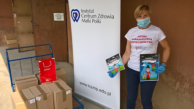 Odbiór materiałów kampanijnych.