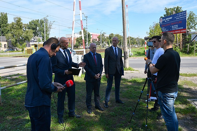 Wywiadu dla mediów udziela Włodzimierz Kiełczyński